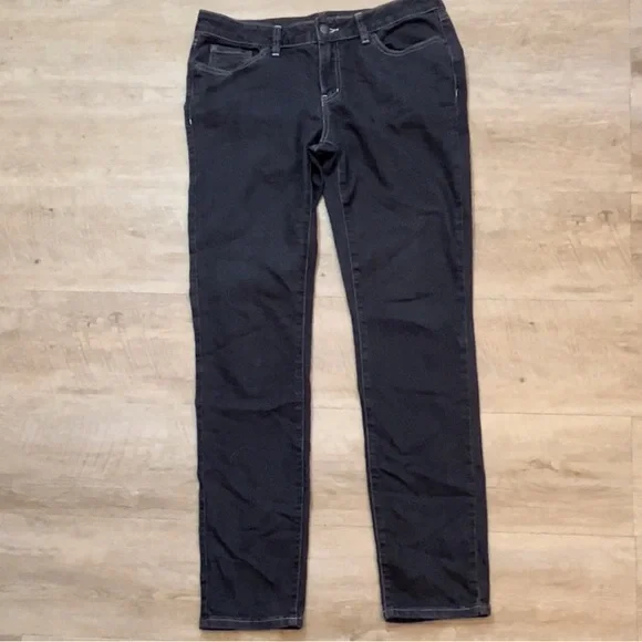 Prana Women’s Dark Gray Straight Jeans Size 8/29 - Picture 3 of 6